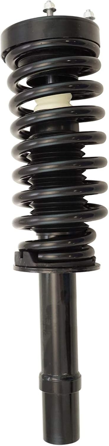TRQ Front Suspension Kit Complete Strut & Coil Spring Assembly Sway Bar Stabilizer Link Compatible with 2005-2011 Chrysler 300 2007-2010 Dodge Charger 2005-2008 Magnum