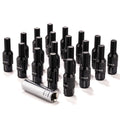 20x M14x1.5 Wheel Lug Bolt Set 28mm Shank Ball for SEAT Studs for Audi for VW for for Benz Black