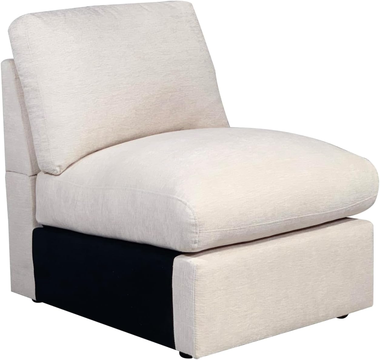 YOPTO 146' Convertible Sectional Sofa Couch,8 Seat Modular Living Room Furniture Sets with 2 Pillows & Ottoman,Chenille Upholstered Cloud Couches,Oversized L-Shaped Comfy Sofas,for Living Room,Beige