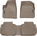 WeatherTech Custom Fit FloorLiners for Cadillac XT5-1st & 2nd Row (45955-1-2), Tan