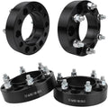 6x5.5 Wheel Spacers 1.5 inch (6x139.7mm) PCD 106mm Hub Bore M12x1.5 Studs Aluminum CNC Wheel Adapters 4pcs Car Wheel Accessories Parts Fit for 4Runner Tacoma GX470/GX460 Sequoia 1989-2024