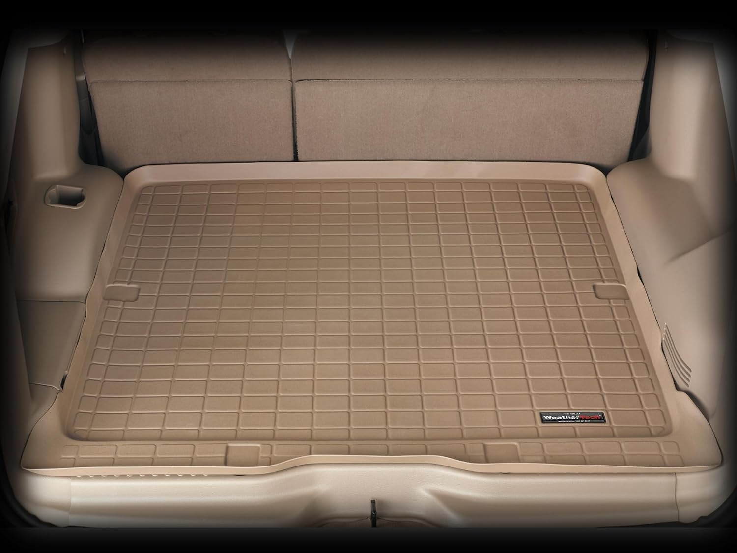WeatherTech Cargo Trunk Liner for Ford Explorer, Explorer - Behind 2nd Row (41189), Tan