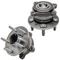 Detroit Axle - 2 Rear Wheel Bearing Hub Assembly for Chevrolet Cruze 2011 2012 2013 2014 2015, Chevrolet Cruze Limited 2016, 5 Lugs w/ABS