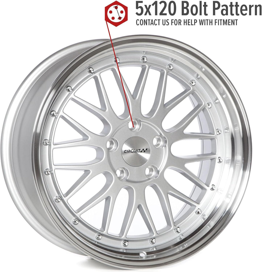 Circuit Performance CP30 18×9 Silver 5×120 [+35mm] Wheel compatible with BMW