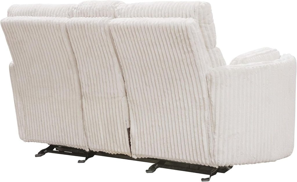 Parker Living Radius - Mega Ivory Power Glider Reclining Console Loveseat