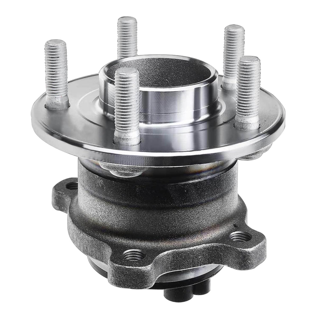Detroit Axle - 2 Rear Wheel Bearing and Hubs Assembly with 5-Lug for Ford Transit Connect 2014 2015 2016 2017 2018