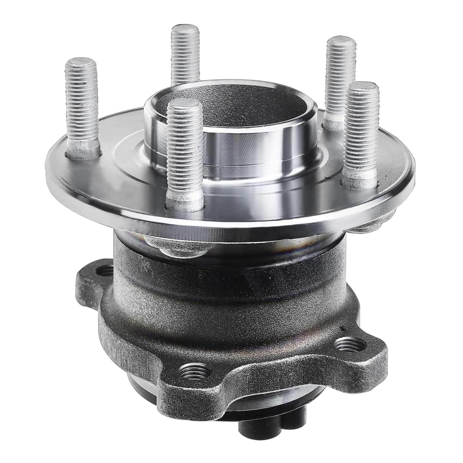 Detroit Axle - 2 Rear Wheel Bearing and Hubs Assembly with 5-Lug for Ford Transit Connect 2014 2015 2016 2017 2018