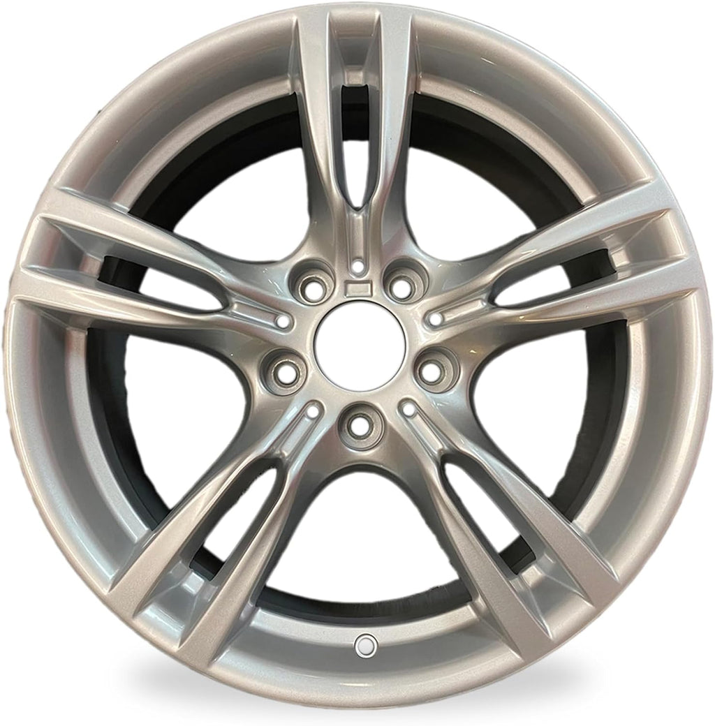 18' New Single Silver FRONT Wheel for BMW 3 & 4 SERIES ACTIVEHYBRID 2012-2020 OEM Design Alloy Rim