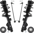 TRQ Front Suspension Kit Complete Strut & Coil Spring Assembly Sway Bar Stabilizer Link Compatible with 2013-2015 Chevrolet Camaro