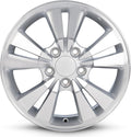 For 2008-2012 Honda Accord 16 Inch Machined Face Silver Rim - OE Direct Replacement - Road Ready Car Wheel