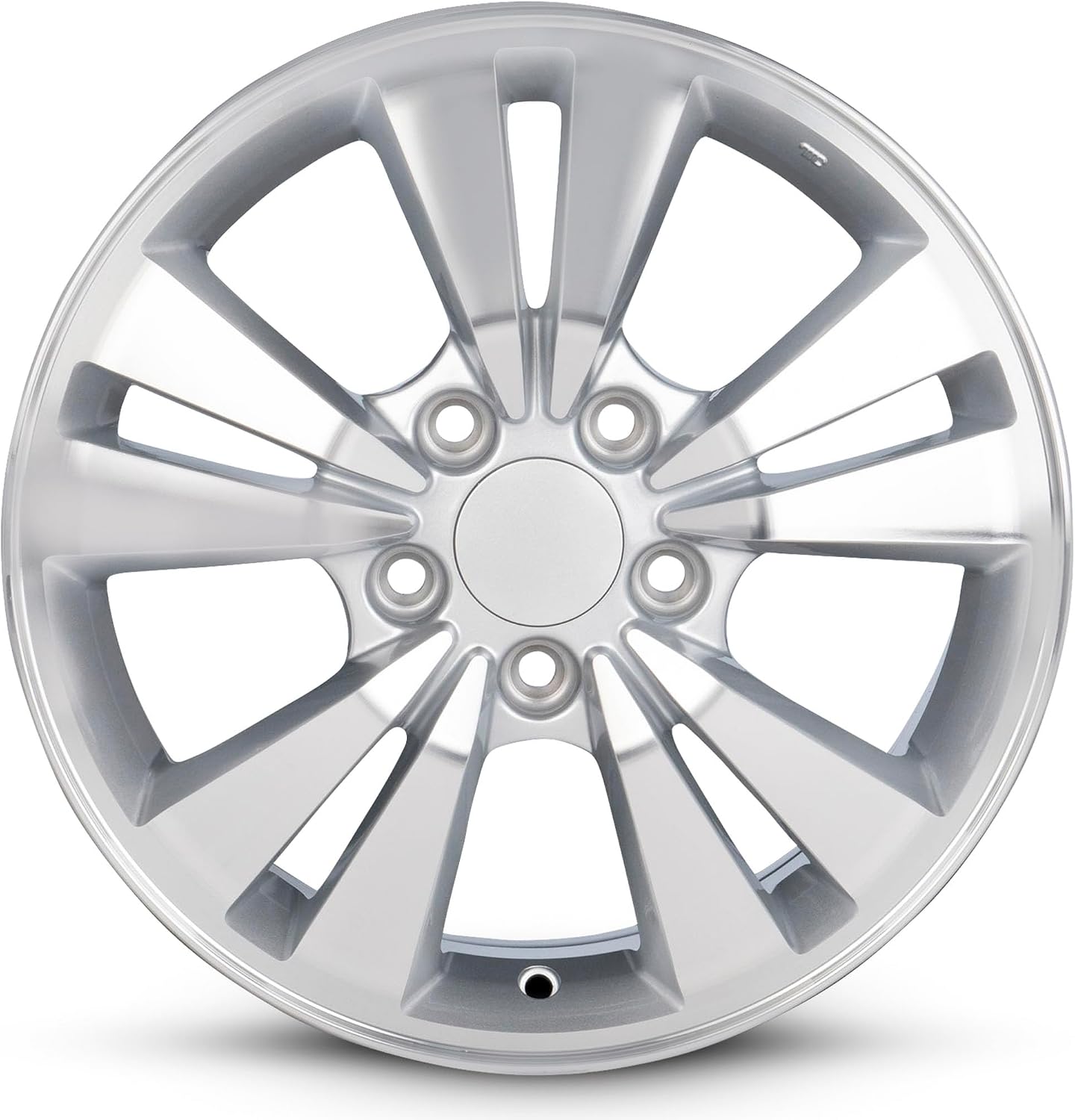 For 2008-2012 Honda Accord 16 Inch Machined Face Silver Rim - OE Direct Replacement - Road Ready Car Wheel