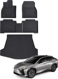 AUXKO- All Weather Floor Mat & Cargo Mat Fit for 2026-2023 Lexus RZ (Include 300e|450e|350e|450e|550e) 2023 2024 2025 TPE Rubber Liners RZ Accessories All Season Guard Odorless Anti-Slip Liner Black