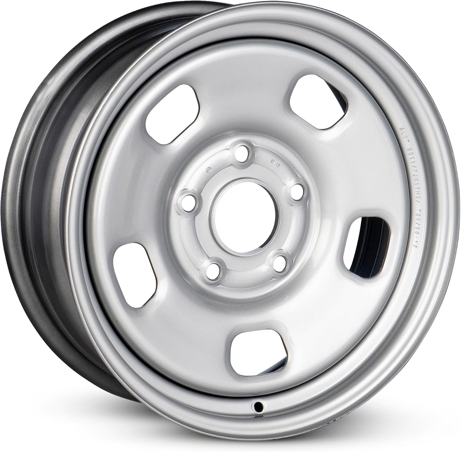 For 2013-2024 Dodge Ram 1500 17 Inch Powder-Coated Silver Steel Rim - OE Direct Replacement - Road Ready Truck Wheel