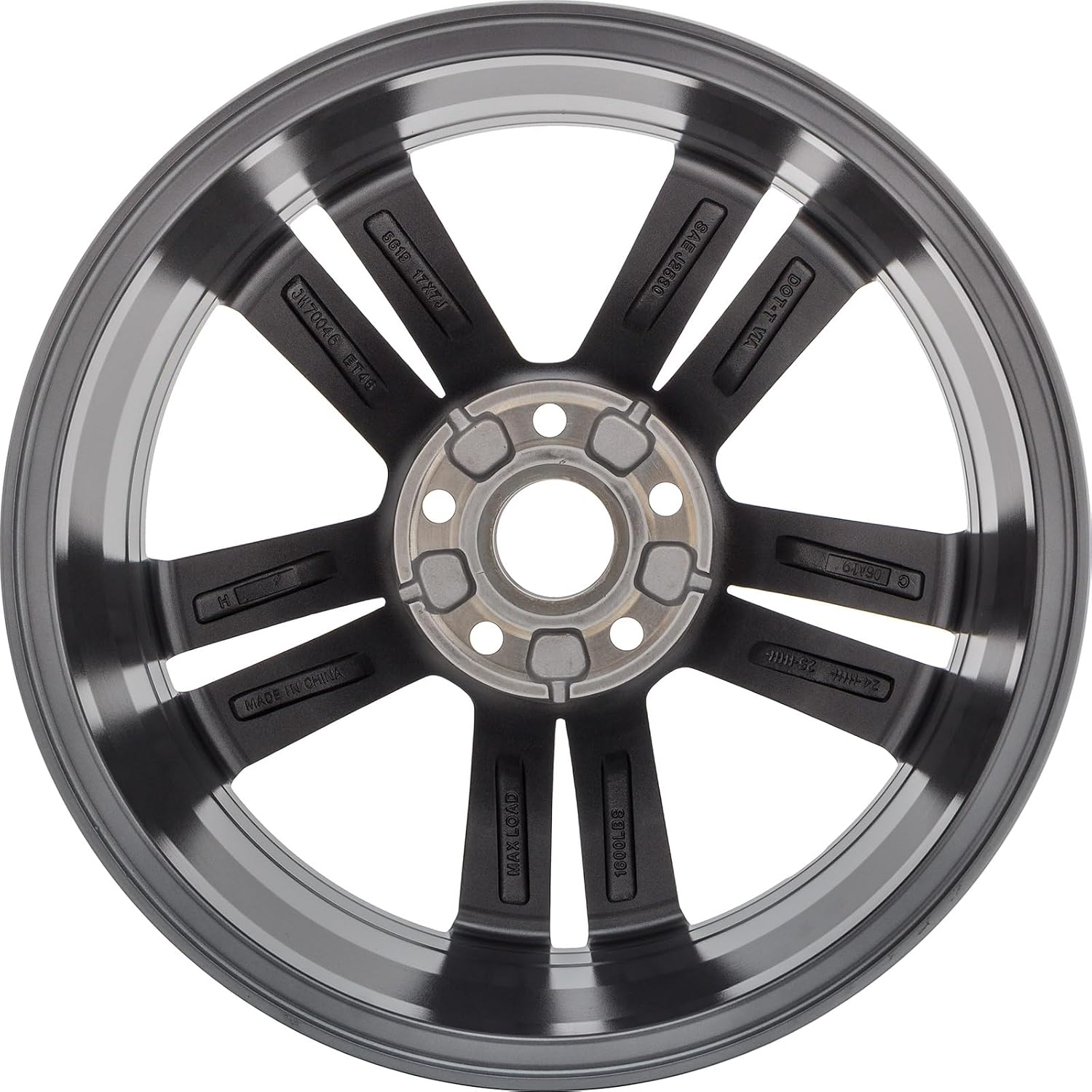 17x7 Gray Alloy Wheel Rim for Volkswagen Jetta 2019-21