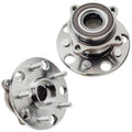 Detroit Axle - 2 Rear Wheel Bearing Hubs for Lexus is F IS250 IS350 GS300 GS350 GS430 GS450h GS460 GS F RC F, Wheel Hub Bearings Assembly Set Replacement, Pair Hubs