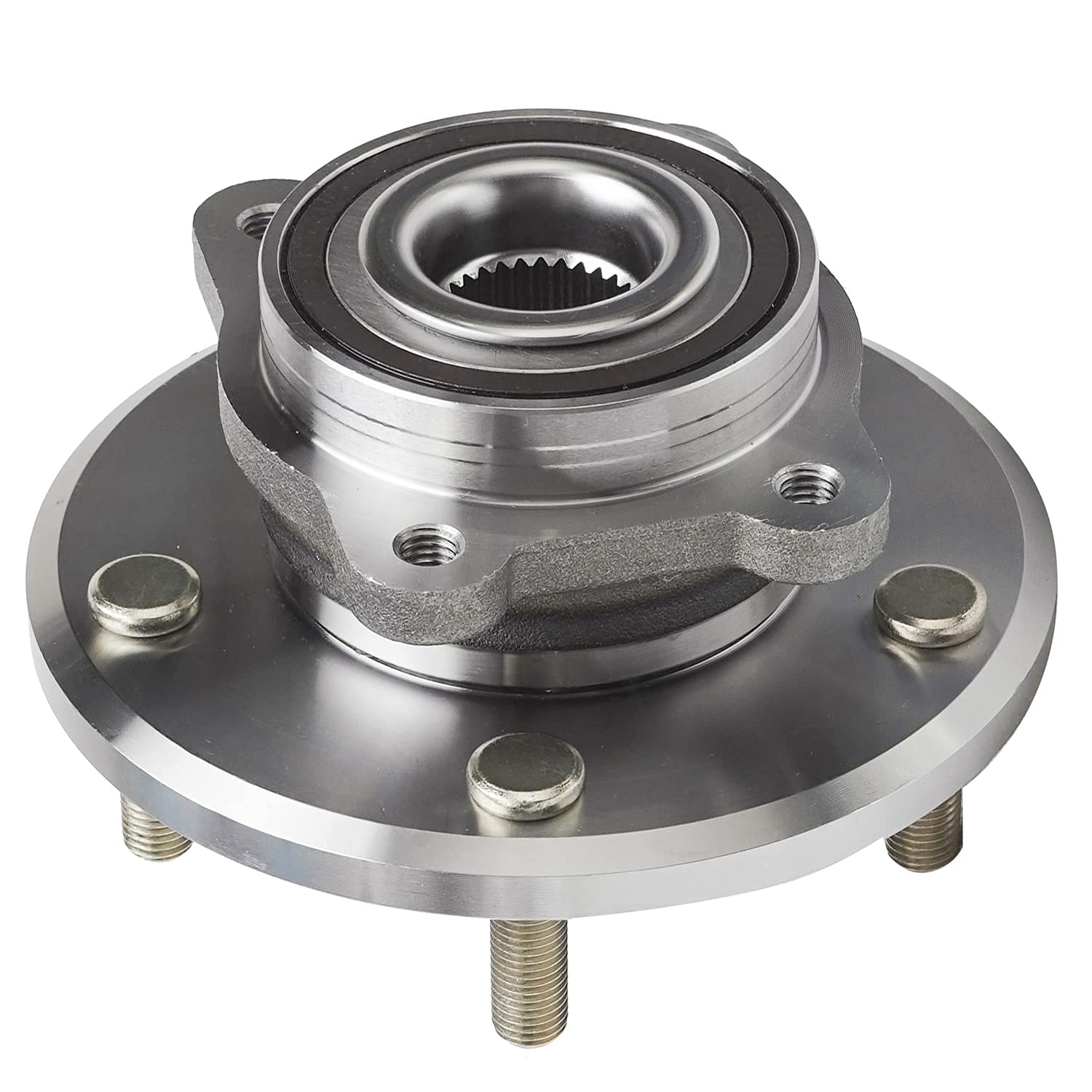 Detroit Axle - Front Wheel Bearing Hubs for 2009-2020 Dodge Journey, Replacement 2010 2011 2012 2013 2014 2015 2016 2017 2018 2019 Journey Wheel Bearing and Hubs Assembly Set