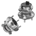 Detroit Axle - 2 Rear Wheel Bearing and Hubs Assembly with 5-Lug for Ford Transit Connect 2014 2015 2016 2017 2018