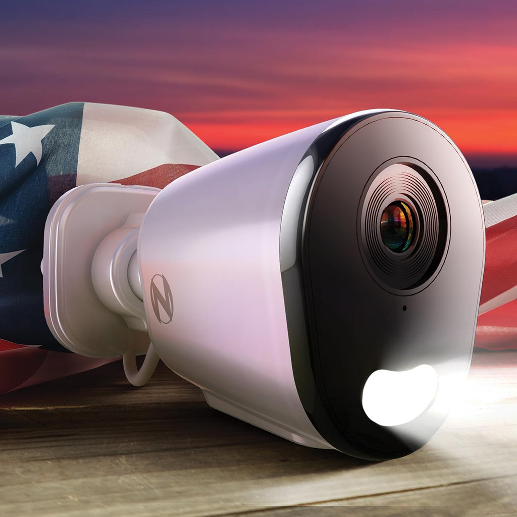 Night Owl Plug-in Wireless 4K HD Indoor/Outdoor Deterrence Camera with 2-Way Audio (2 Camera)