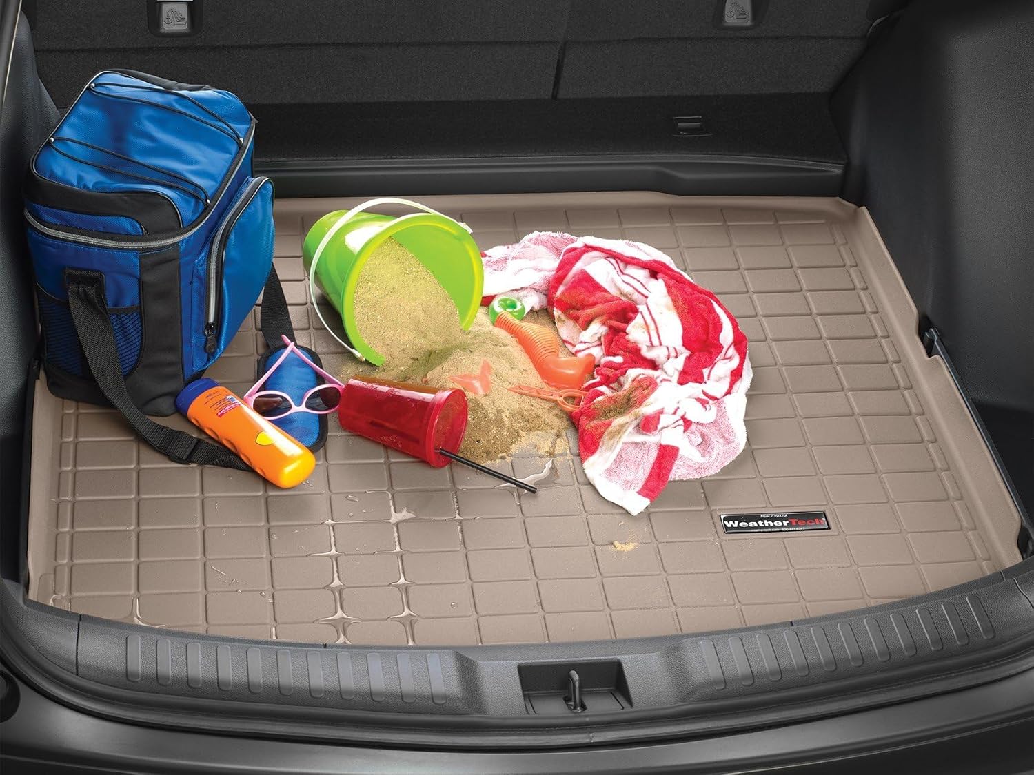 WeatherTech Cargo Trunk Liner for Audi S5, RS5 - Trunk (40972), Black