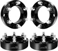 6x5.5 to 6x135 Wheel Spacers for Silverado Tahoe Suburban Yukon Sierra, 1.5 Inch 6x139.7 to 6x135 Wheel Adapters 108mm Center core with M14x1.5 Studs