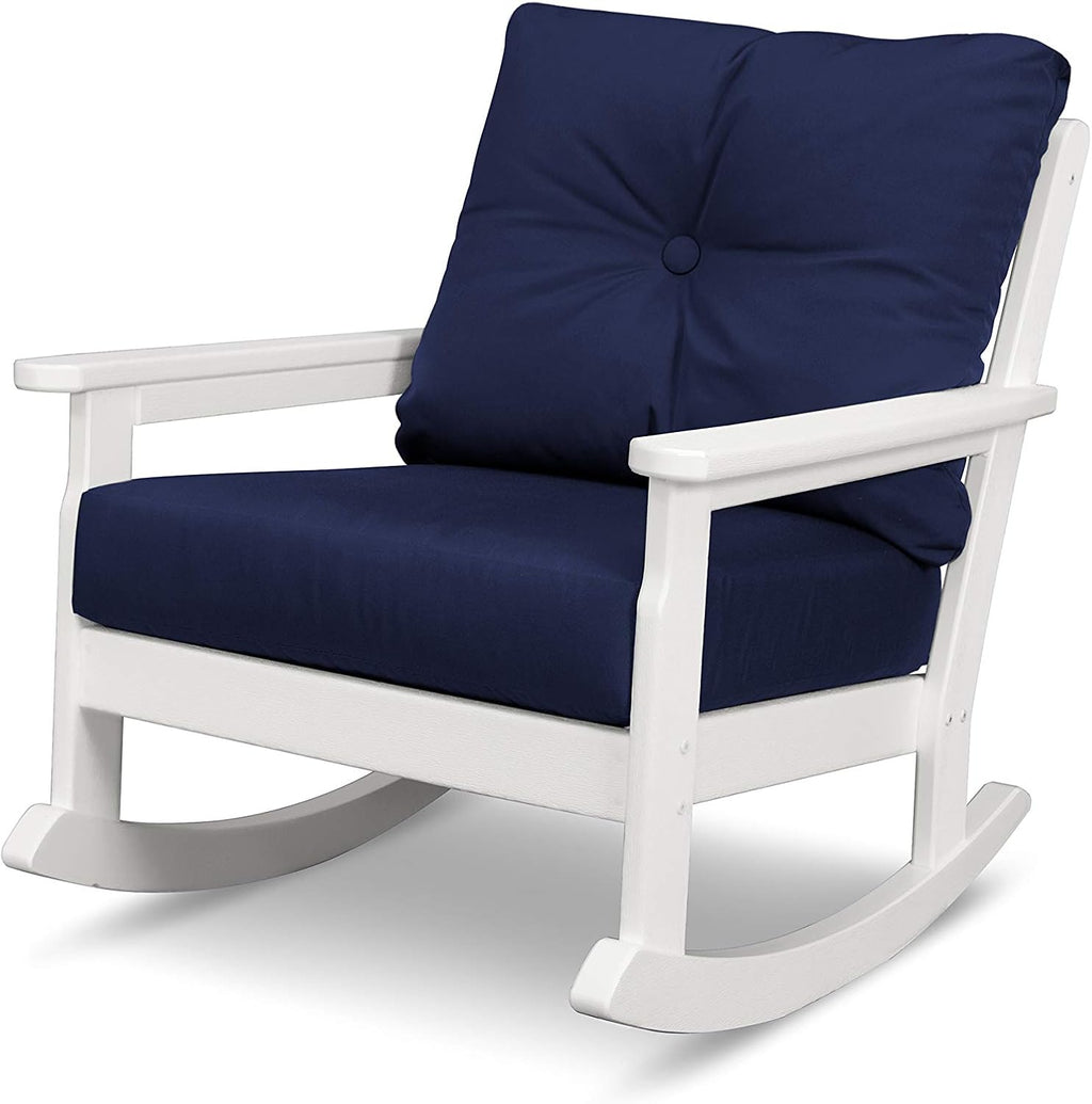 POLYWOOD Vineyard Deep Seating Rocking Chair