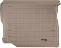 WeatherTech Cargo Trunk Liner for Jeep Wrangler Unlimited 4-Door, Wrangler 4-Door, Wrangler 4-Door Rubicon 392 - Behind 2nd Row (411107), Tan