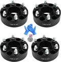 6x5.5 Wheel Spacers 2 inch, Wheel Adapters (6x139.7mm) PCD, 78.1mm Hub Bore, M14x1.5 Studs, Aluminum CNC 4pcs Car Wheel Accessories for Silverado 1500 Tahoe Sierra/Yukon Suburban Escalade