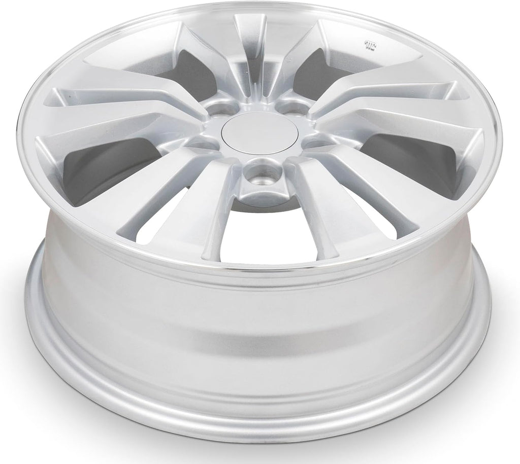 For 2008-2012 Honda Accord 16 Inch Machined Face Silver Rim - OE Direct Replacement - Road Ready Car Wheel