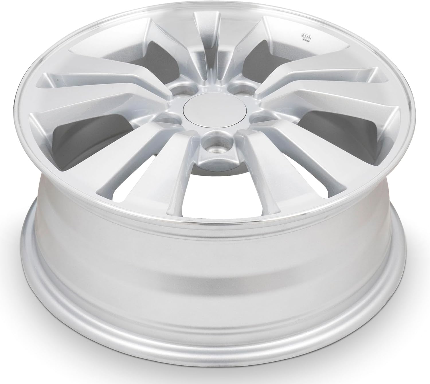 For 2008-2012 Honda Accord 16 Inch Machined Face Silver Rim - OE Direct Replacement - Road Ready Car Wheel