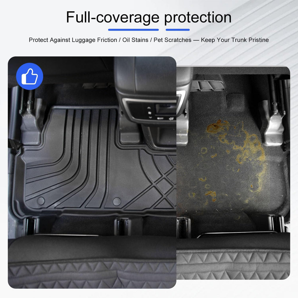 Xipoo Cargo Mat Floor Mat Compatible with 2014-2019 Toyota Highlander Backrest Cargo Liner Trunk Liner Replacement for 2014-2019 Highlander Accessories