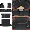 Floor Mats Compatible with 2022-2025 2026 Hyundai Tucson Trunk Mat Cargo Liner Cargo Mat TPE All Weather Back Seat Cover Protector 2024 Tucson Accessories(Floor Mats+Backrest Mats+Trunk Mat)