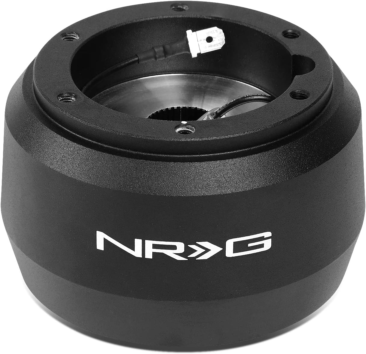 NRG Innovations SRK-187H 6-Bolt Aluminum Steering Wheel Quick Release Hub Adapter Compatible with 88-91 VW Fox, 75-83 Golf/Rabbit, 80-84 Jetta, 75-83 Scirocco