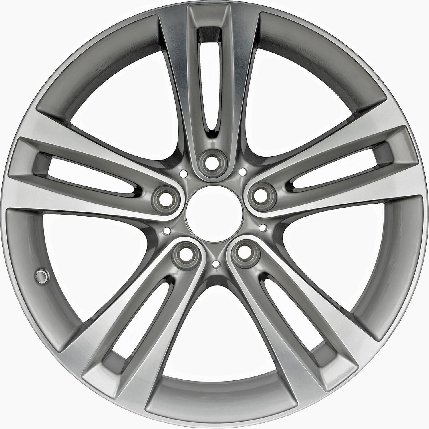 18x8 Medium Gray Alloy Wheel Rim for BMW 3 and 4-Series