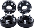 4PC Hubcentric 5x120 Wheel Spacers 1.5 Inch 14x1.5 Studs 66.9 Bore Compatible with Chevy Cadi-llac 5 Lug 10-24 Camaro | 20-24 Corvette | 14-20 Impala | 13-16 Malibu | 10-17 Equinox |CTS XTS
