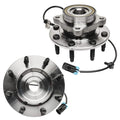 Detroit Axle - 4WD Front Wheel Bearing Hubs for 2001-2006 Chevrolet Silverado 3500 GMC Sierra 3500, 2007 Sierra 3500 Classic Wheel Bearing and Hubs Assembly Replacement