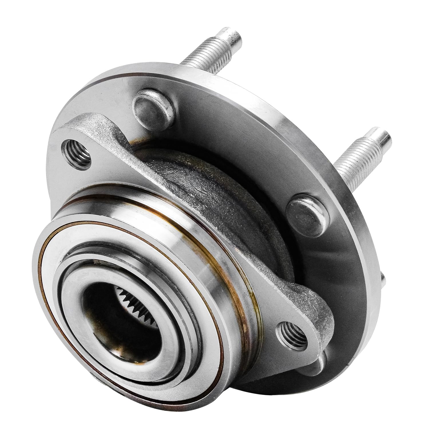 Detroit Axle - Front 2pc Wheel Bearing Hubs for 2006 2007 2008 Chevy HHR, 2 Wheel Bearing and Hubs Assembly Replacement