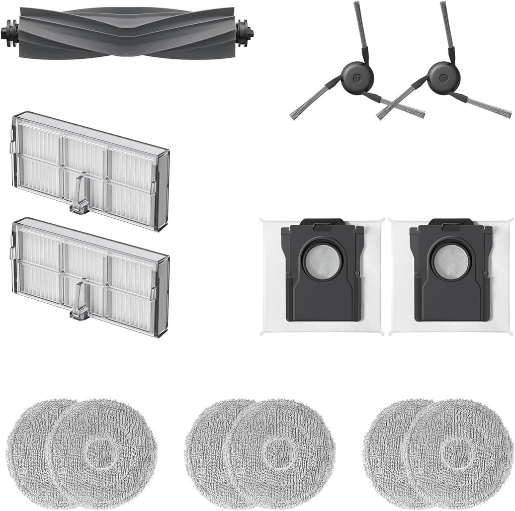 DREAME L40 Ultra Gen 2 Robot Vacuum Cleaner (White) and Accessories Kit