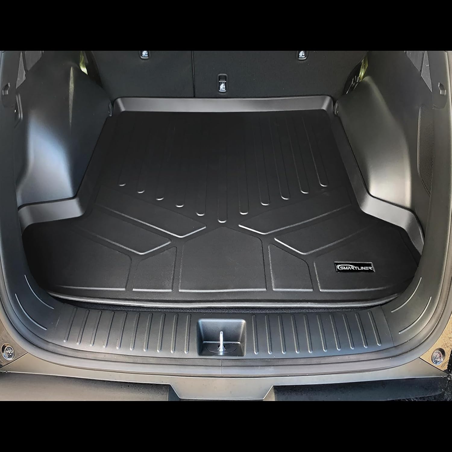 SMARTLINER All Weather Custom Fit Cargo Liner Behind The 2nd Row Seats Compatible with 2022-2025 Hyundai Tucson