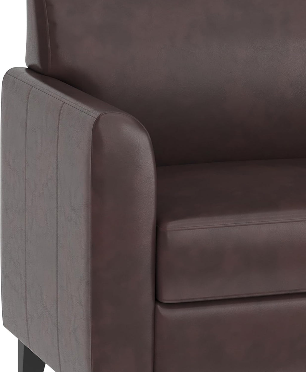 Flash Furniture HERCULES Diplomat Series Brown LeatherSoft Loveseat