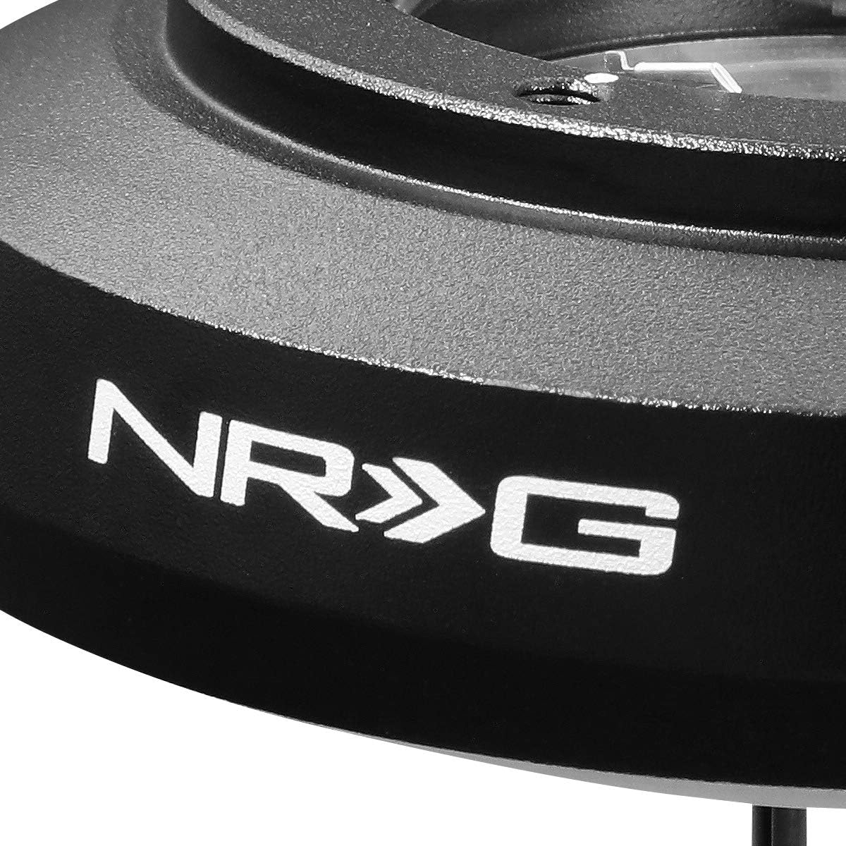 NRG Innovations SRK-122H Steering Wheel Short Hub Adapter Kit + LED Keychain Flashlight, Black (NRG-SRK/122H)