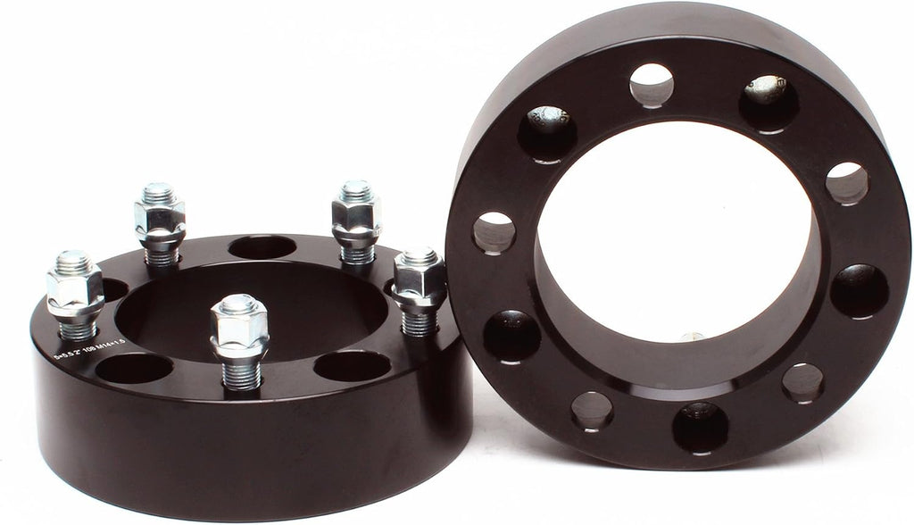 4pcs Wheel Spacers 2'(50mm) Thick 5x5.5 (5X139.7) Bolt Pattern 108mm Hub Bore with M14X1.5 Studs Compatible for Dodge Ram 1500 2012-2018