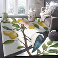 Area Rugs, Absorbent Non-Slip Rectangle Rug Indoor Carpets with Rubber Backing Throw Rug for Bedroom,Living Room,5x7 Ft