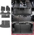 powoq Floor Mat Compatible with 2014-2019 Toyota Highlander Cargo Mat TPE All Weather Protection Cargo Liner Trunk Liner Replacement for 2014-2019 Toyota Highlander Accessories