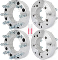4PCS 5x5.5 to 8x6.5 Wheel Adapters Conversion 2 inch for Ram 1500 2012-2018 | change bolt pattern from 5x5.5 to 8x6.5 ( only Wheels 8x6.5 Bolt Pattern)-NOT FIT Stock Rims