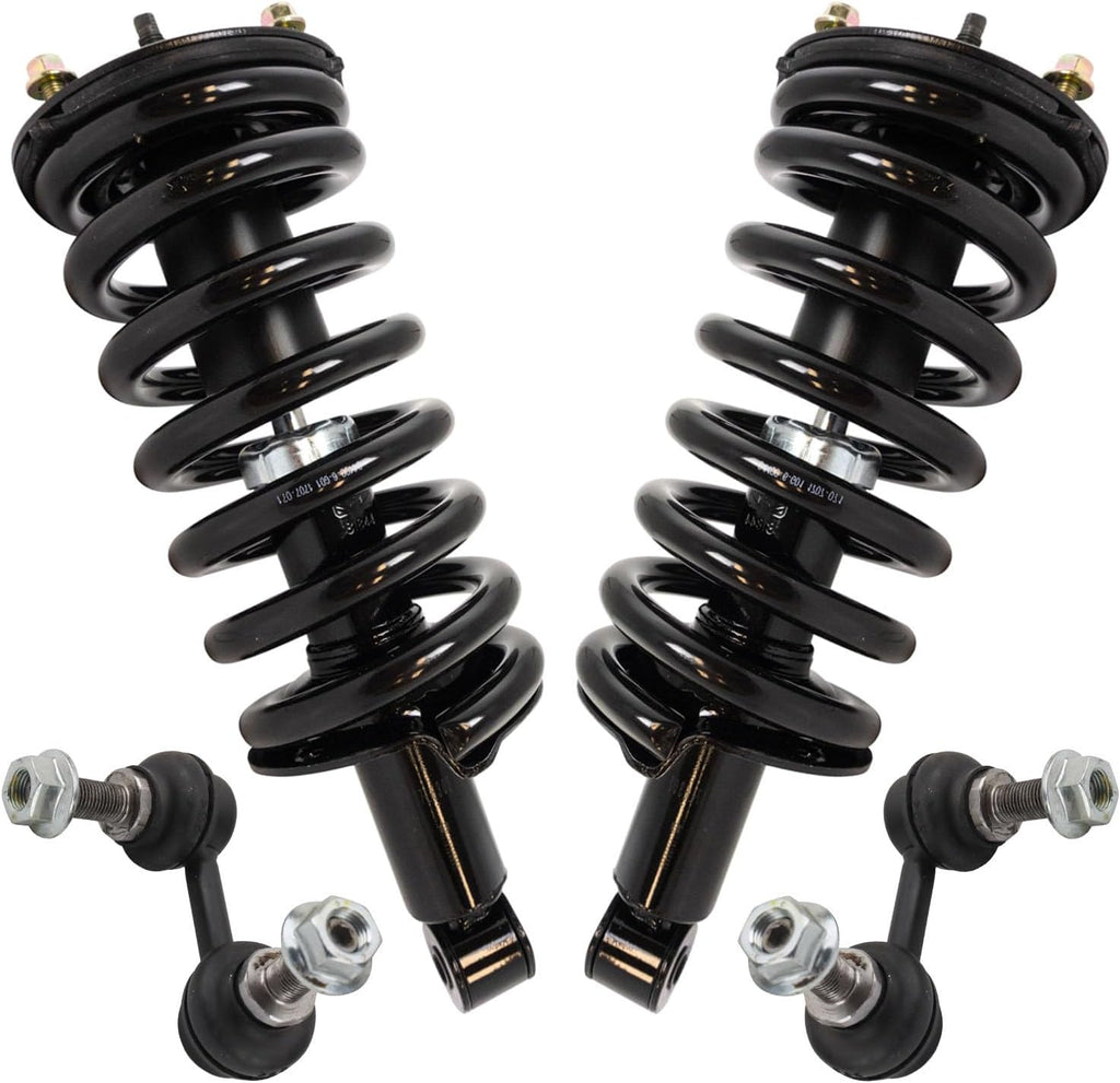 TRQ Front Suspension Kit Compatible with 2017-2021 Nissan TITAN