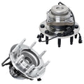 Detroit Axle - 2 RWD Front Wheel Bearing and Hubs Assembly for 2018-2021 Chevrolet GMC Models Express 2500 3500 & Savana 2500 3500 4500 with ABS & 8-Lug