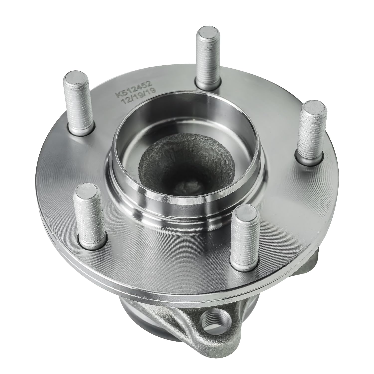 Detroit Axle - FWD 2pc Rear Wheel Bearing and Hubs Assembly for 2007-2014 Mazda CX-9 5 Lugs w/ABS