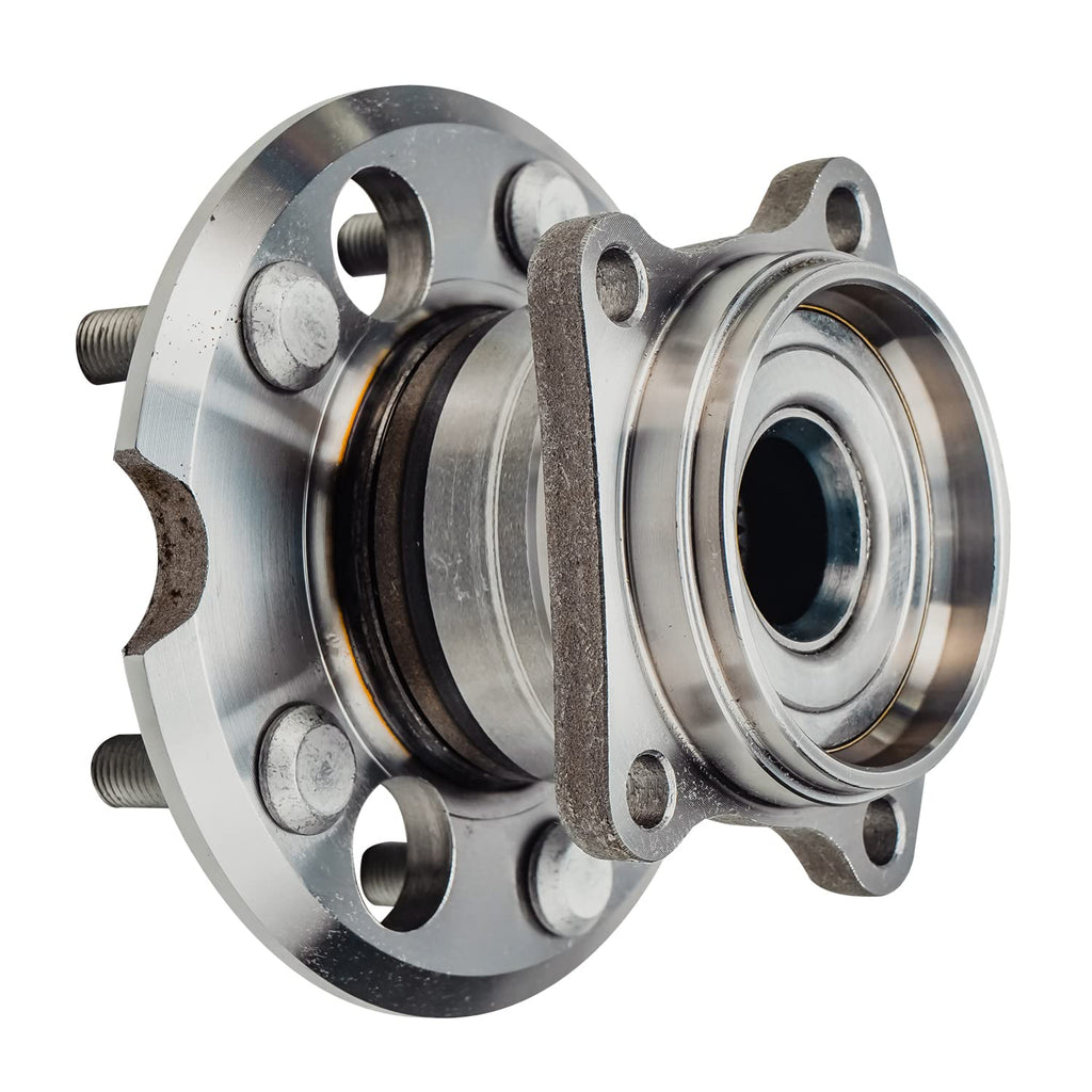 Detroit Axle - 4WD Pair Rear Wheel Bearing and Hub Assembly for Toyota RAV4 2001 2002 2003 2004 2005 AWD 5-Lug Models
