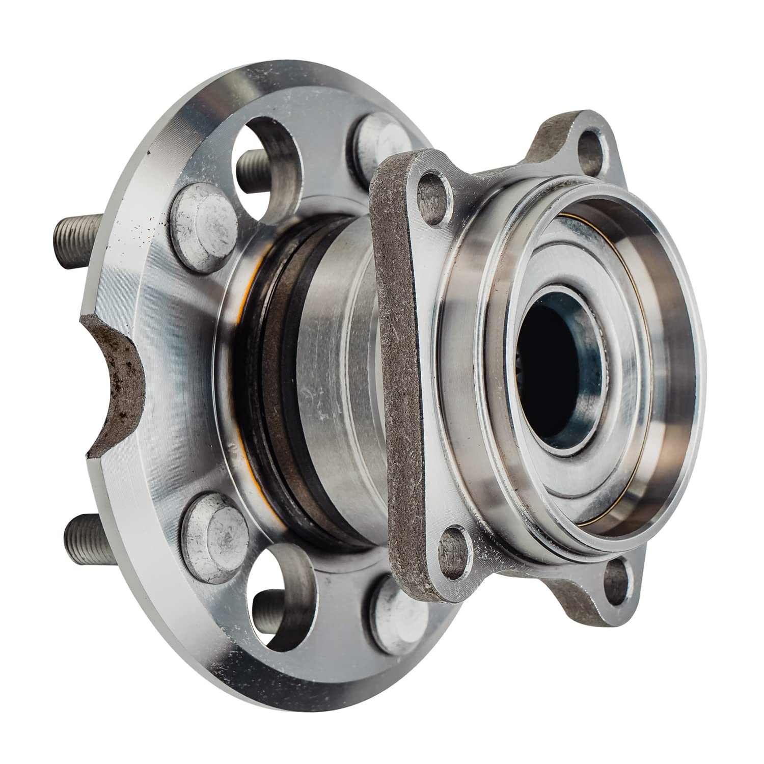 Detroit Axle - 4WD Pair Rear Wheel Bearing and Hub Assembly for Toyota RAV4 2001 2002 2003 2004 2005 AWD 5-Lug Models