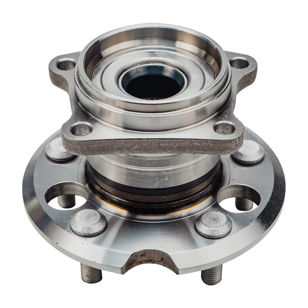 Detroit Axle - 4WD Pair Rear Wheel Bearing and Hub Assembly for Toyota RAV4 2001 2002 2003 2004 2005 AWD 5-Lug Models